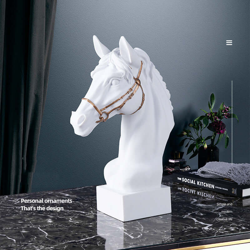 presigiuos Style Creative Art Horse Sculpture Decoration Modern statue - yogi's ellite design