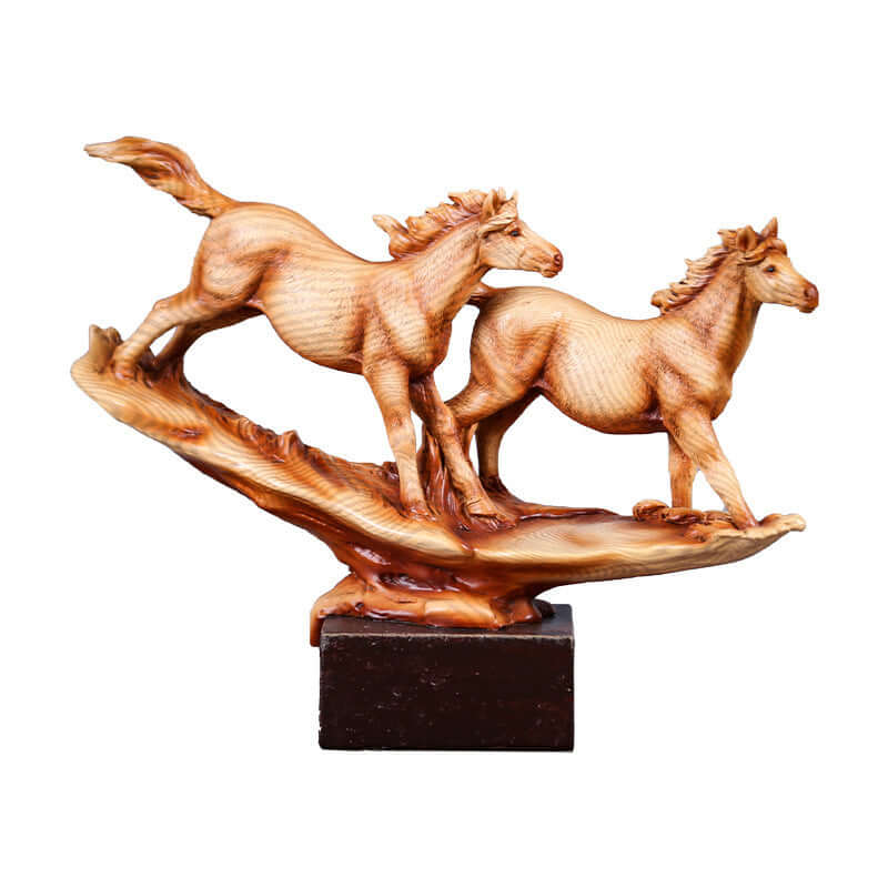 Trongwell Home Decor Bronze Horse Sculpture Statue Living Room - yogi's ellite design